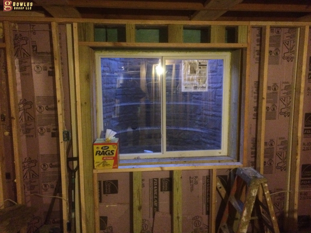 Egress Window Installation Contractor, How To Frame A Basement Egress Window